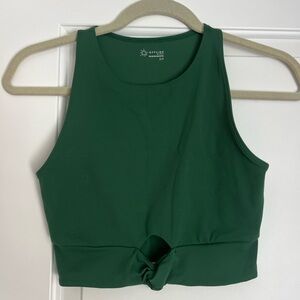 Aerie Green Cropped Tank Top